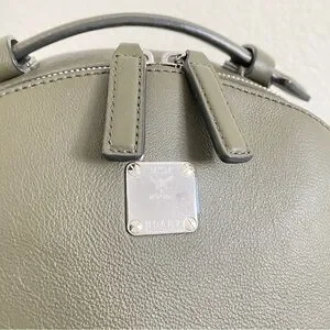 MCM | Bags | Mcm Military Green Backpack Mixed Leather 